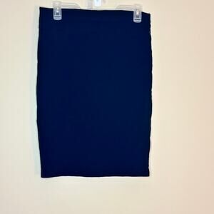 Maurices Black knee length skirt M